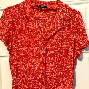 Vintage 90s Betsey Johnson shirt dress